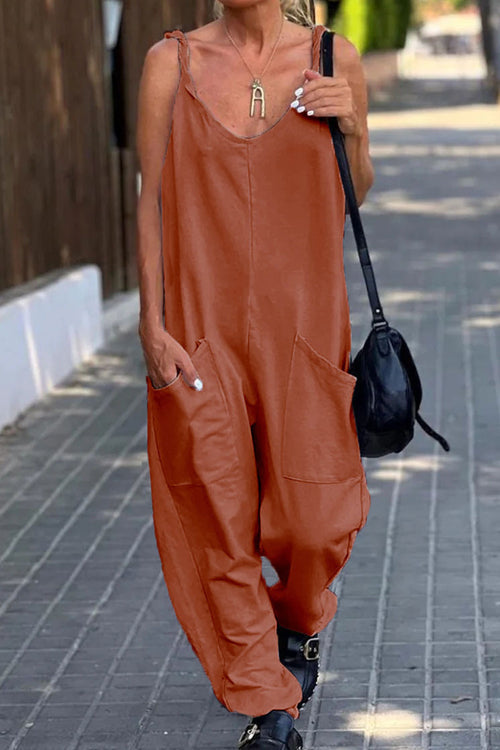 Chicer Sling Pocket Jumpsuit: Stil & Bequem vereint!