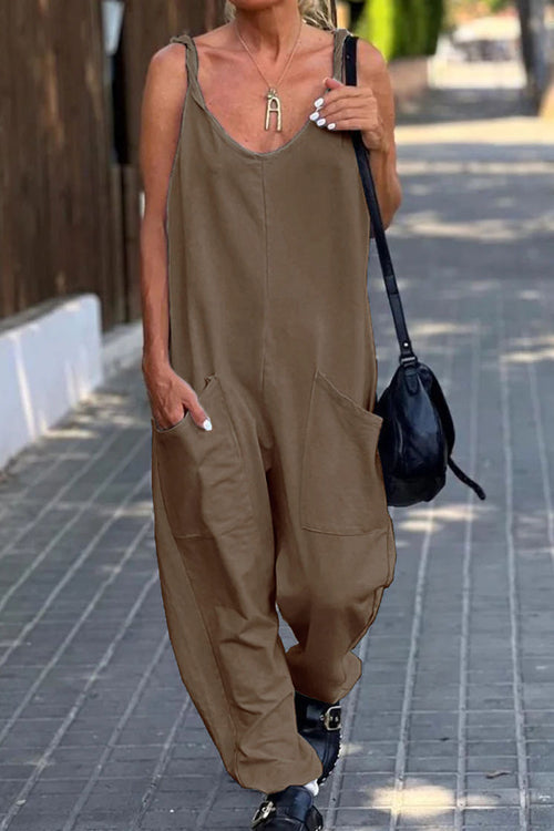 Chicer Sling Pocket Jumpsuit: Stil & Bequem vereint!