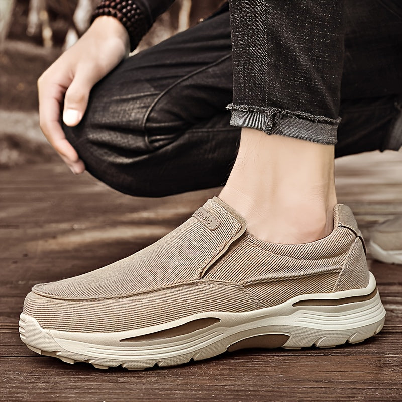 Hellgraue Canvas Loafers - Finn