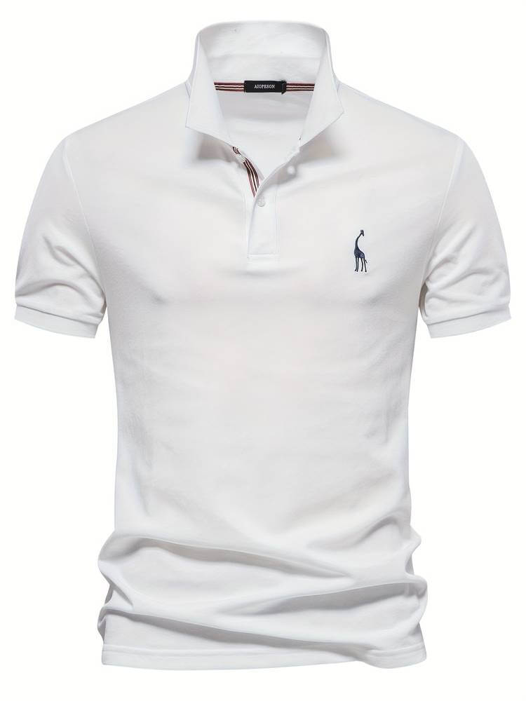 Klassisches Baumwoll-Poloshirt für Herren