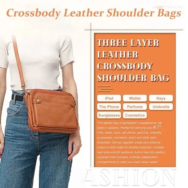 Stella™ - Handgefertigte Crossbody-Umhängetasche
