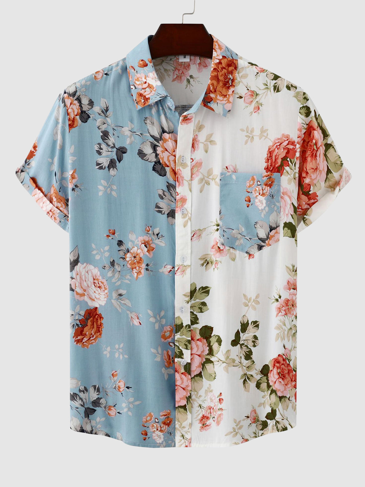 Leichtes Freizeit Hawaiihemd für Herren Sommer – LeoTex
