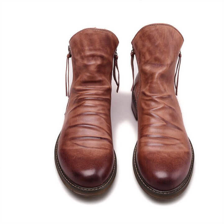 Lässige Herren Lederstiefel