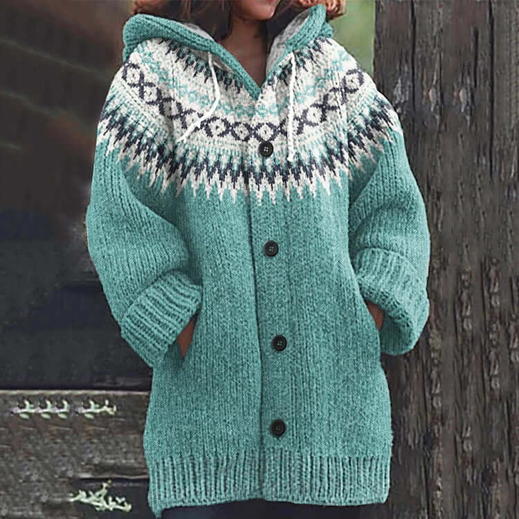Damen Strickjacke mit Knöpfen - Gemütlich & Stilvoll