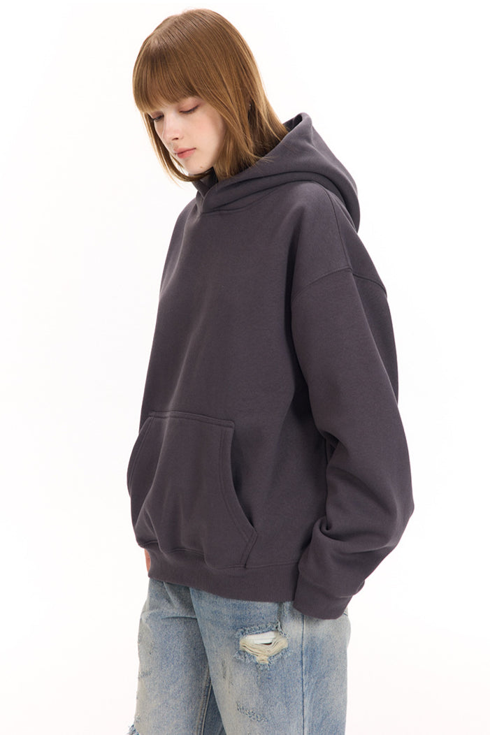 Lässiger, warmer, übergroßer Hoodie