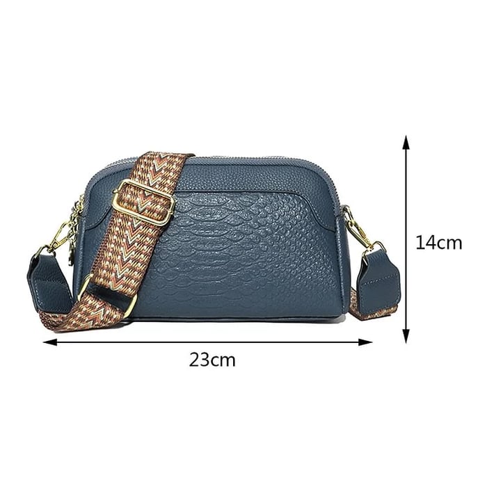 Greta™ - Umhängetasche aus Leder mit Alligatormuster