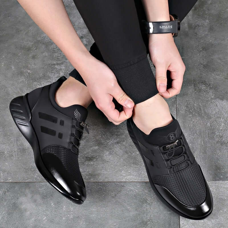 Orthopädische Herren Lederschuhe - Komfort & Stil
