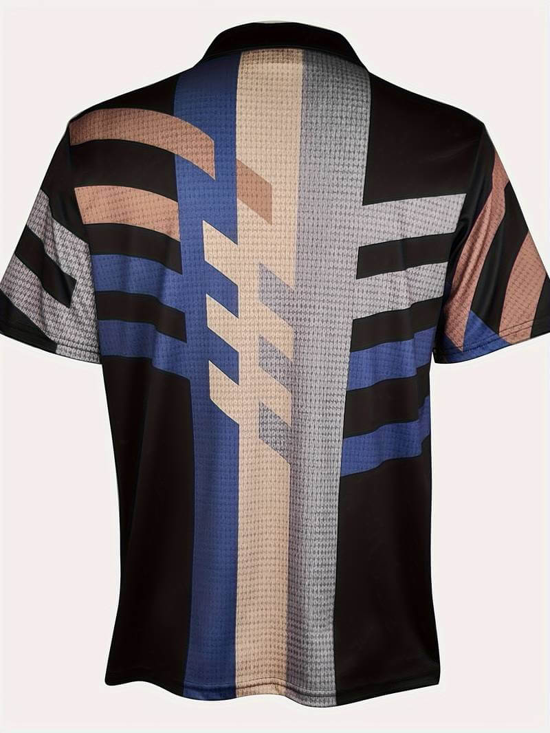 Lässiges Vintage Herren Polohemd