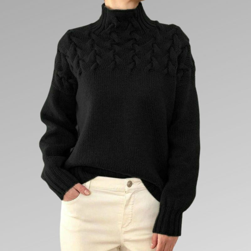 Nadja | Eleganter und warmer Rollkragenpullover