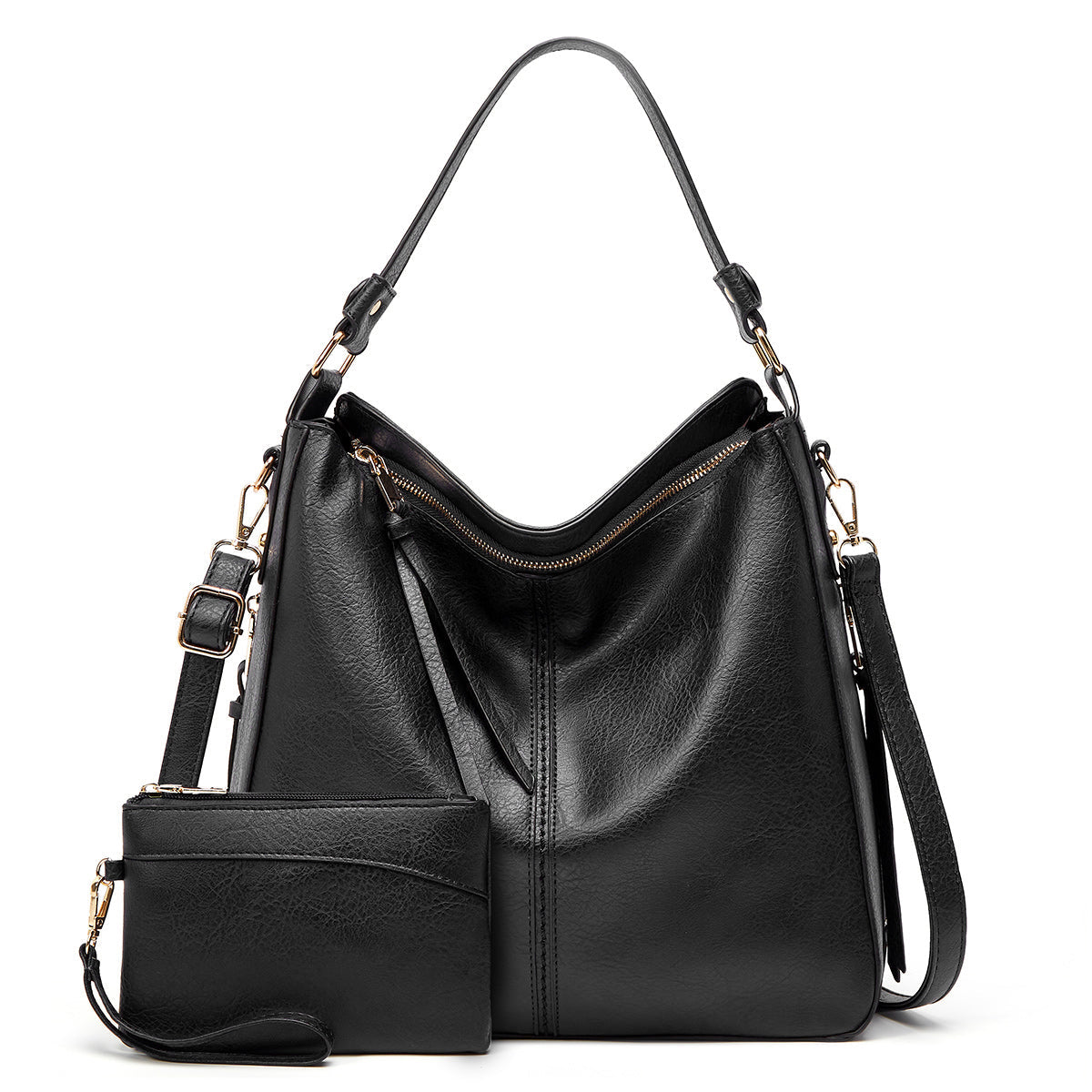 Freya | Elegante Leder-Einkaufstasche mit großem Fassungsvermögen