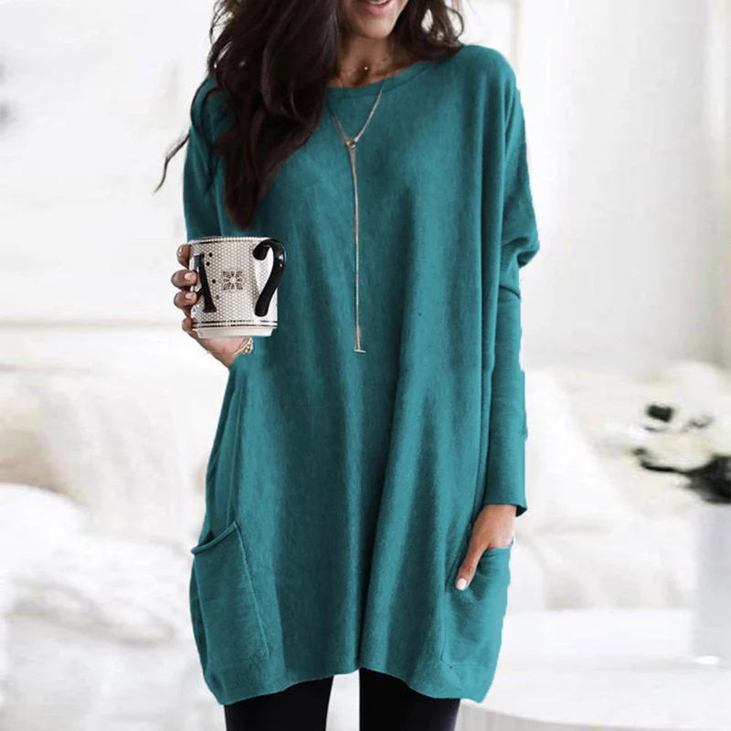 Elegante Langarm-Tunika für Damen – Sabrina