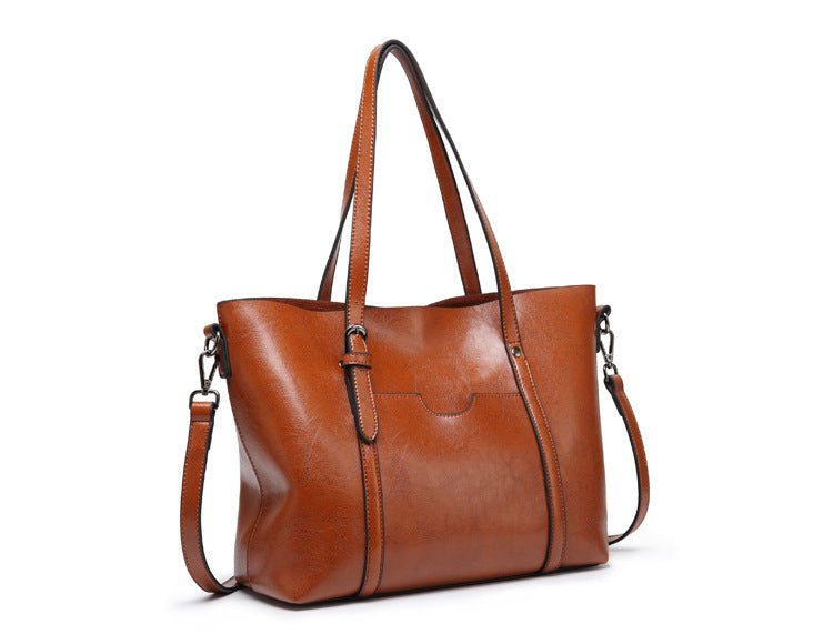 Mika™ - Stilvolle handgefertigte Ledertasche