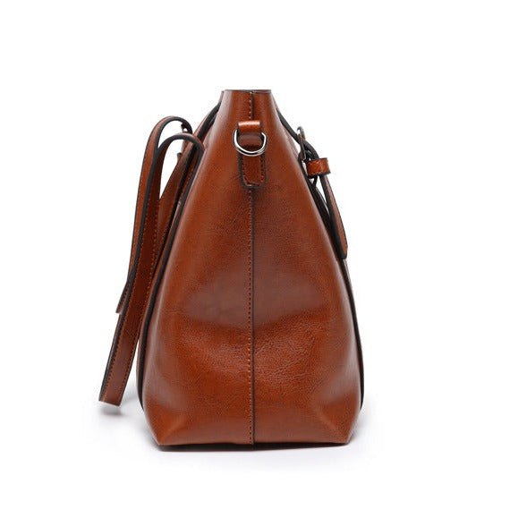 Mika™ - Stilvolle handgefertigte Ledertasche