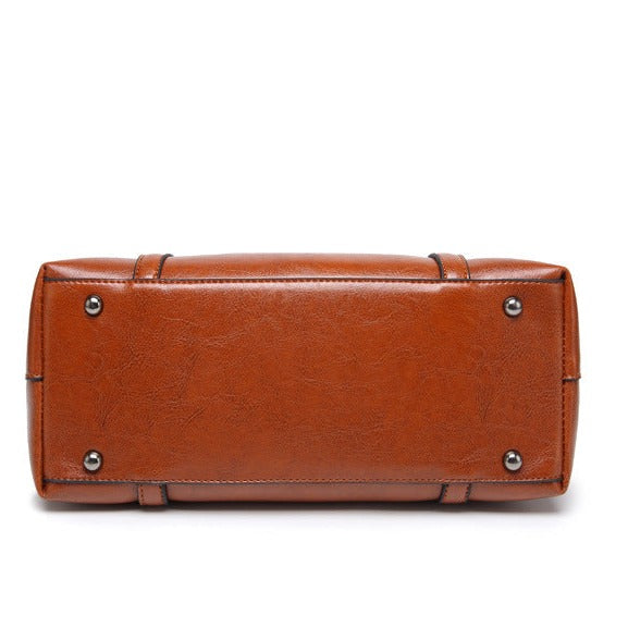 Mika™ - Stilvolle handgefertigte Ledertasche