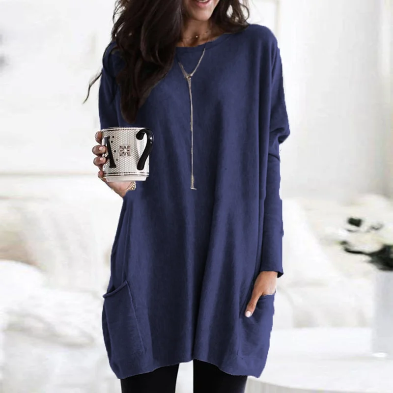 Elegante Langarm-Tunika für Damen – Sabrina