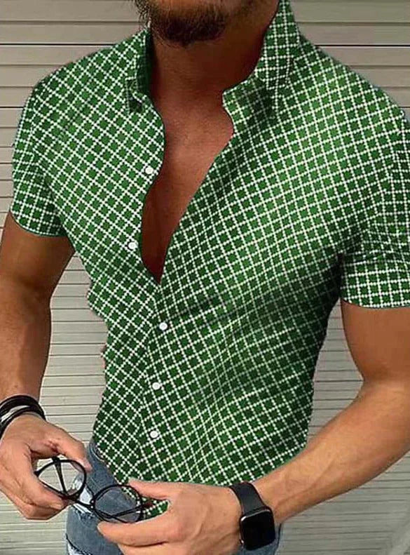 Bequemes Herrenhemd Lässiger Chic für den Sommer