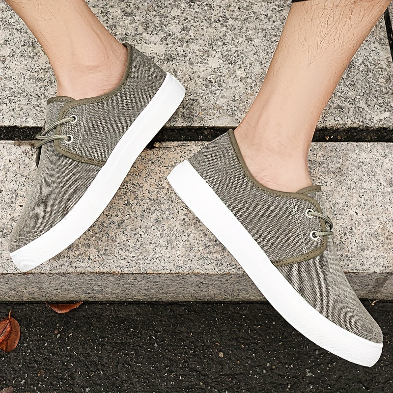 Graue Orthopädische Canvas Sneakers - Oliver