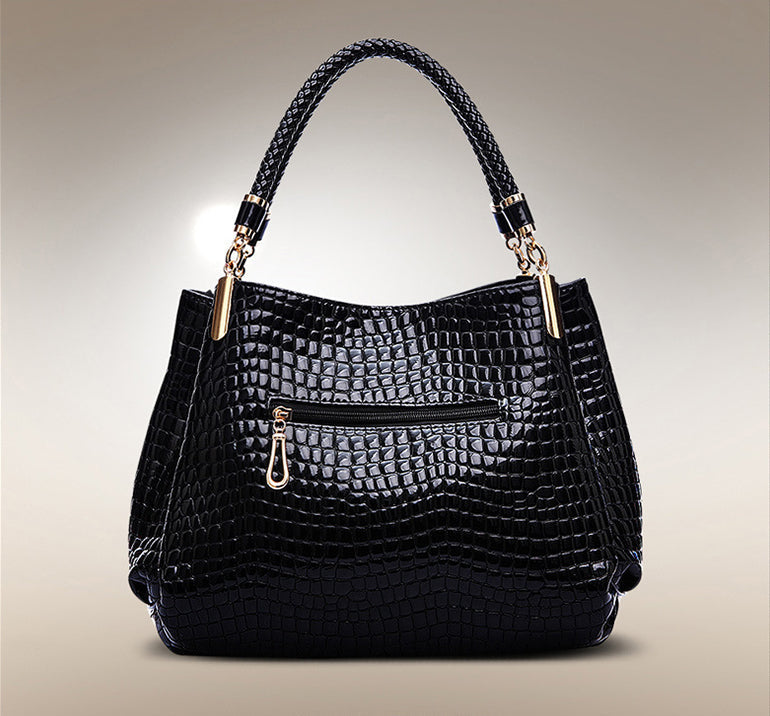 Tessa™ - Stilvolle Handtasche mit Krokodilmuster