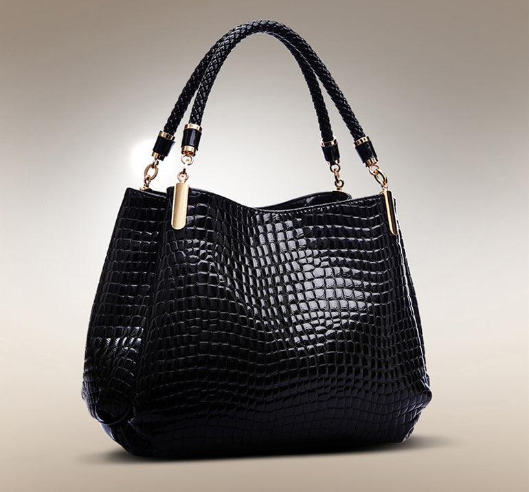 Tessa™ - Stilvolle Handtasche mit Krokodilmuster