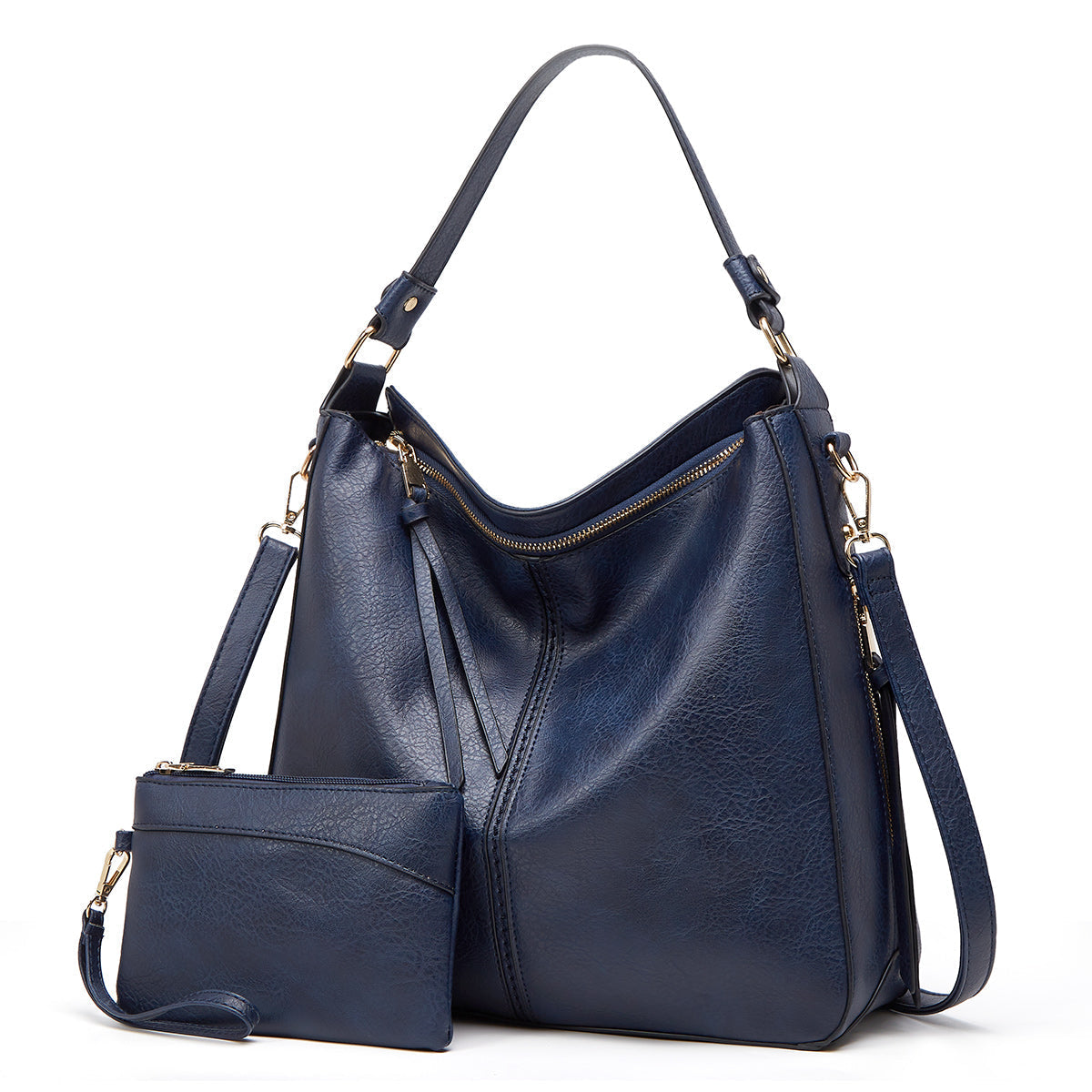 Freya | Elegante Leder-Einkaufstasche mit großem Fassungsvermögen