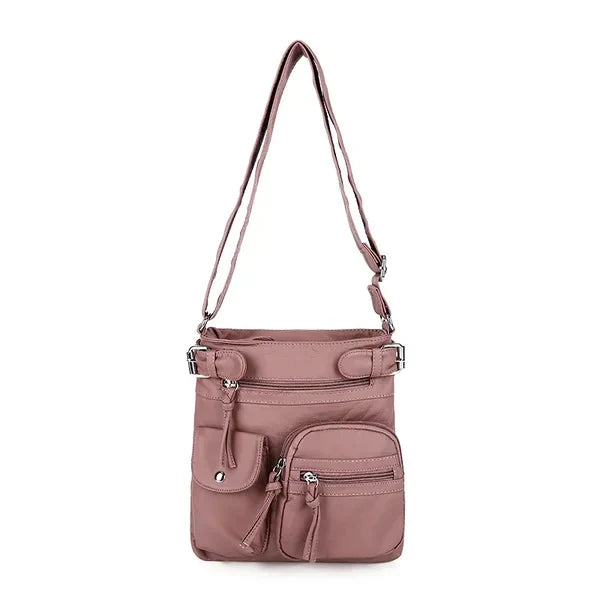 Aria™ – Umhängetasche aus weichem Leder mit mehreren Taschen