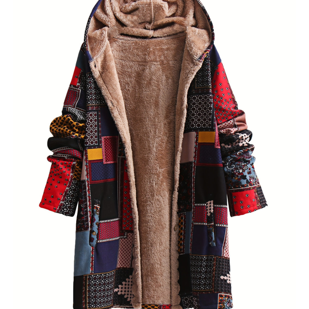 Magnesa | Damen Warme Kapuze Strickjacke | Winter