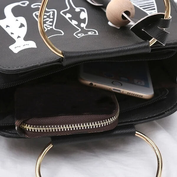 Isabella™ - Purr-sonality Katzenhandtasche