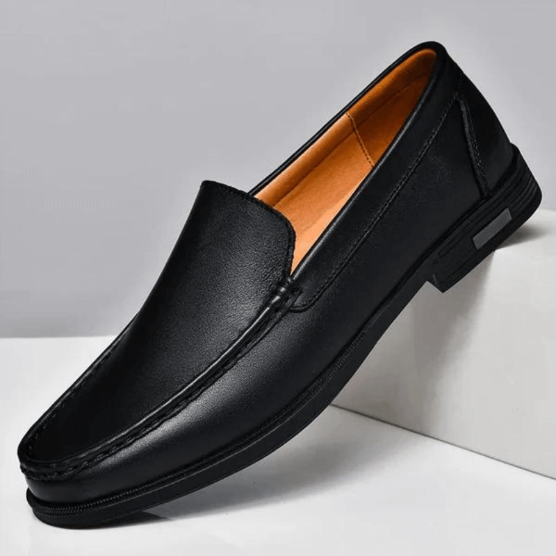 Luxuriöse Loafer aus Italienischem Leder
