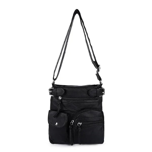 Aria™ – Umhängetasche aus weichem Leder mit mehreren Taschen