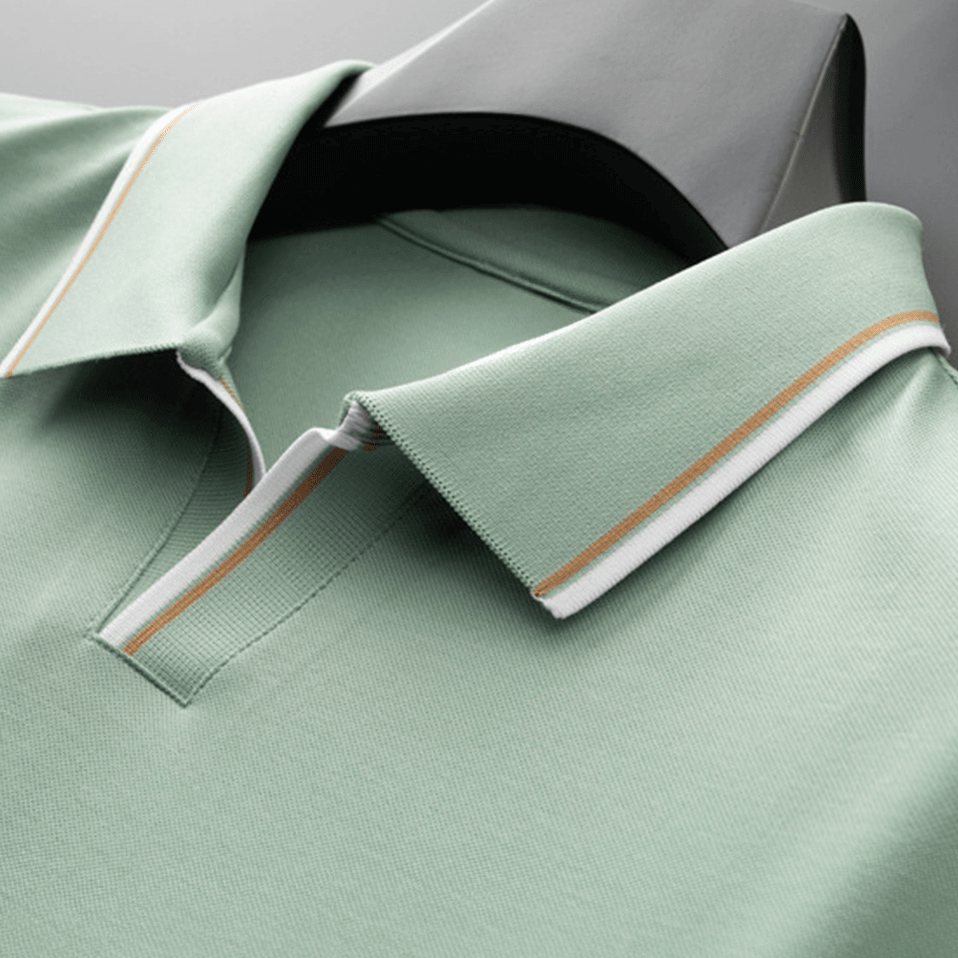 Herren Seidenpoloshirt - Elegant & Luxuriös