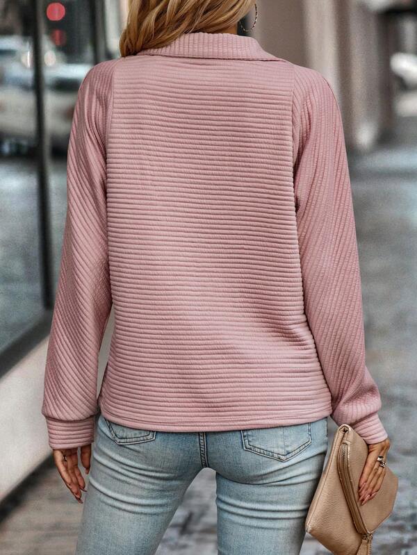 Emma - Elegantes Damen-Pullover mit Reißverschluss