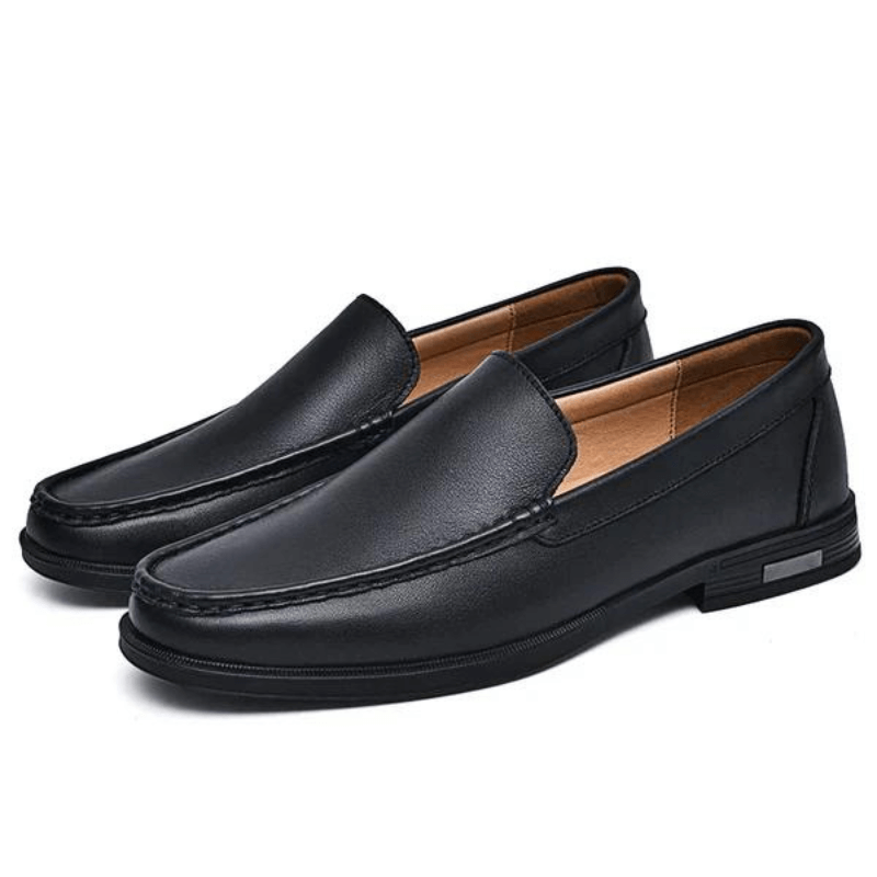 Luxuriöse Loafer aus Italienischem Leder