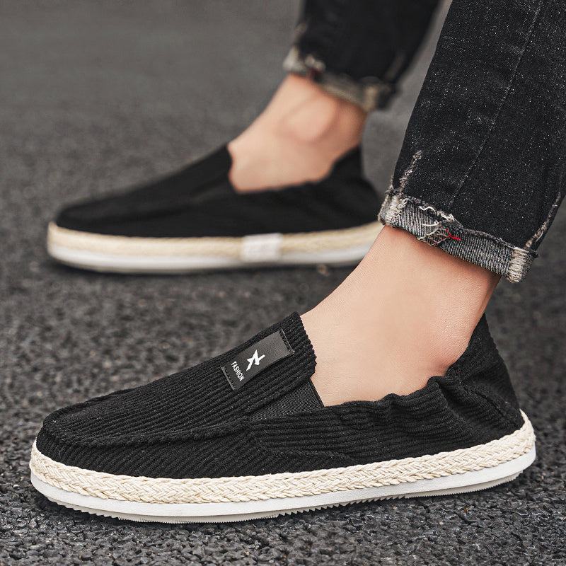 Khaki Orthopädische Slip-ons - Lukas