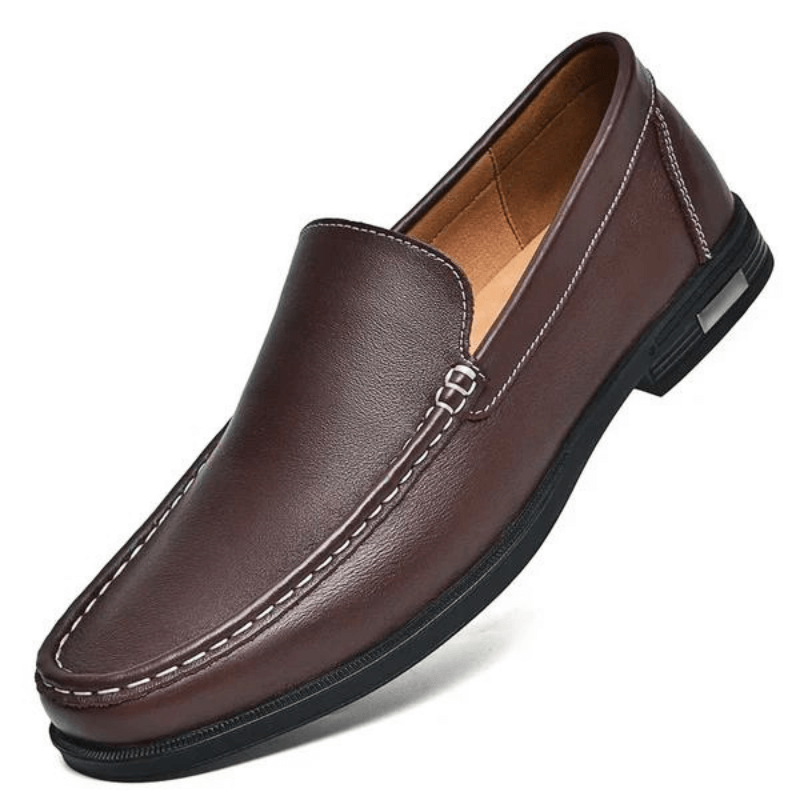 Luxuriöse Loafer aus Italienischem Leder