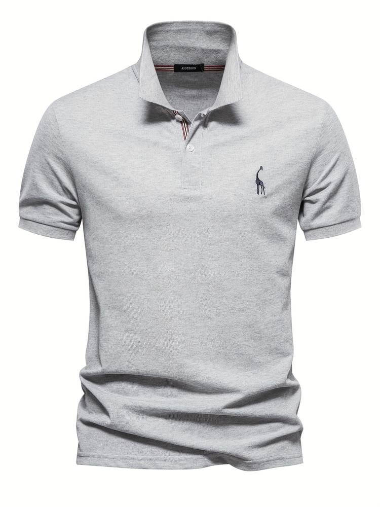 Klassisches Baumwoll-Poloshirt für Herren