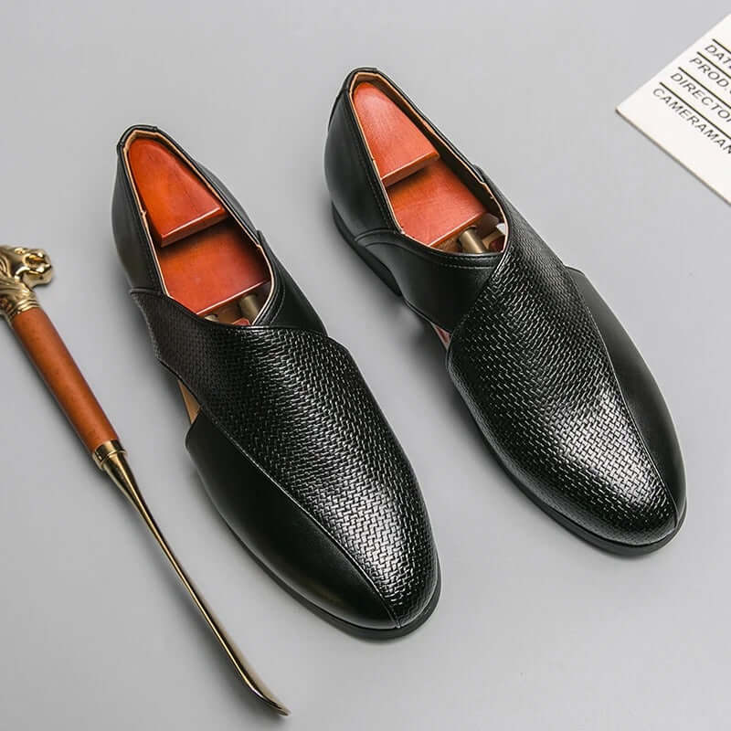Vintage Leder-Sandalen