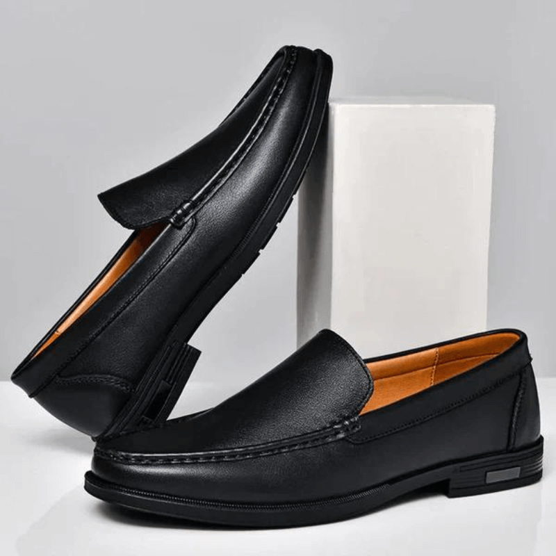Luxuriöse Loafer aus Italienischem Leder