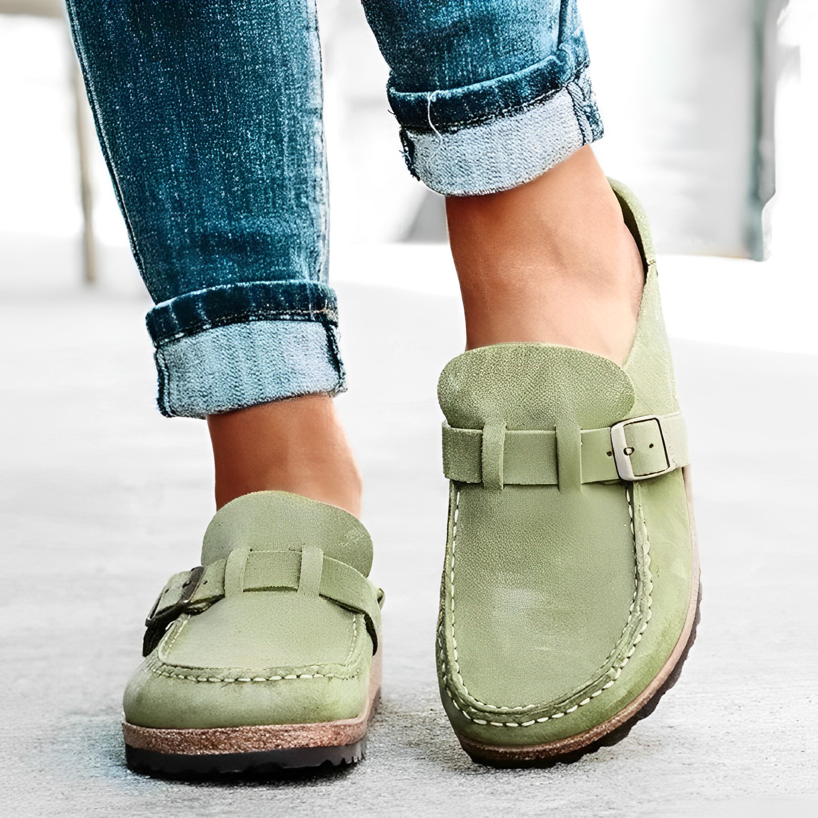 Luiz™ | Moderne Sandale Aus Vintage-Leder