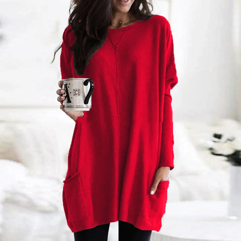 Elegante Langarm-Tunika für Damen – Sabrina