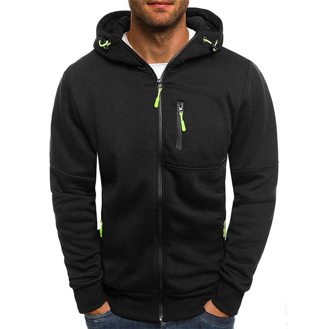 Kevin | Herren Reißverschluss Jacke | Kapuzen