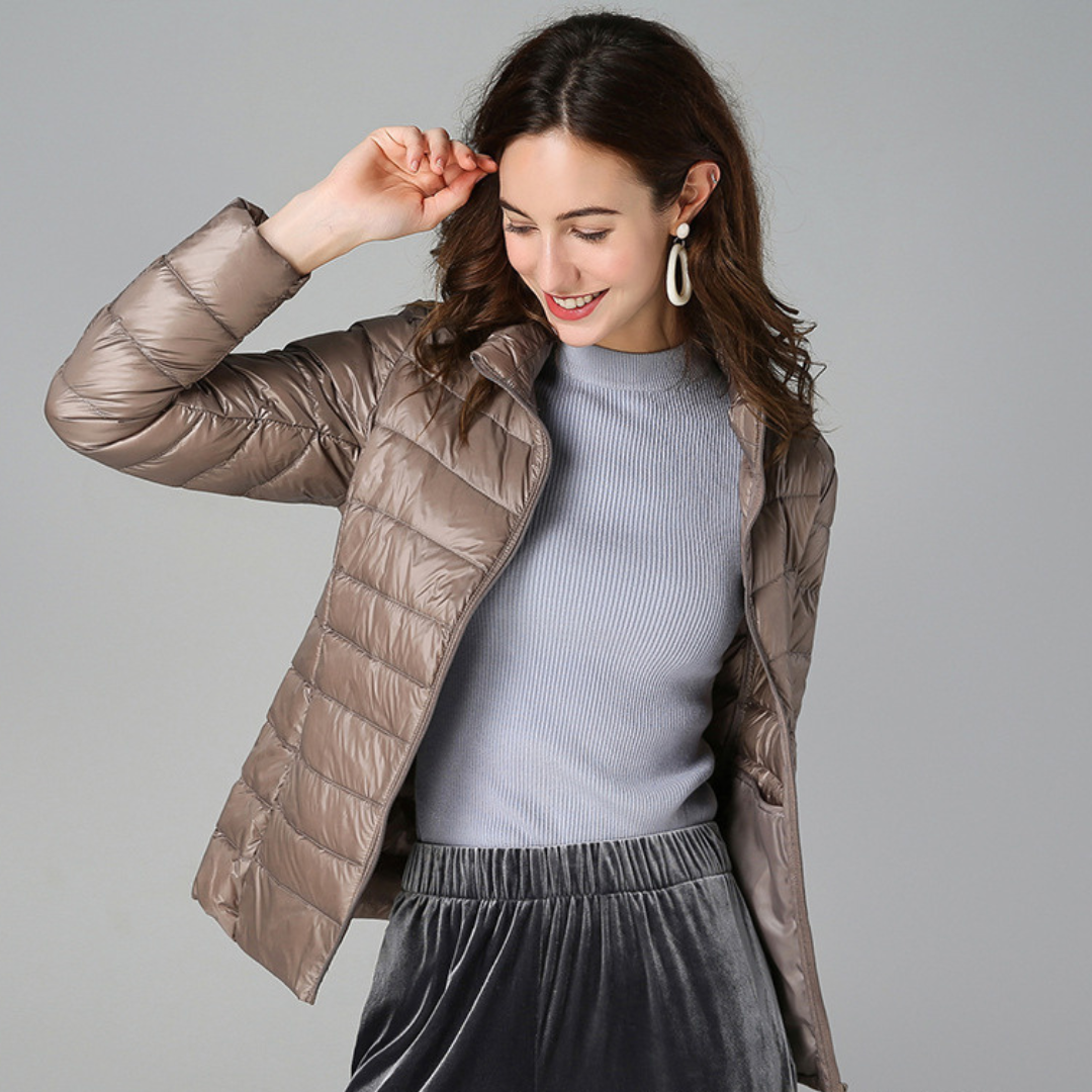 Ultraleichte packbare Pufferjacke