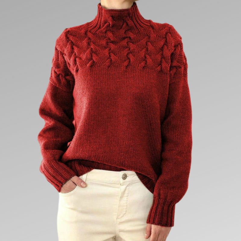 Nadja | Eleganter und warmer Rollkragenpullover