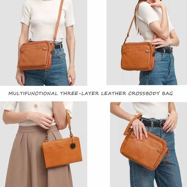 Stella™ - Handgefertigte Crossbody-Umhängetasche