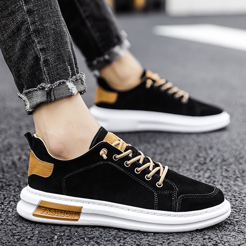 Liam - Weißbrauner Eleganter Schuh