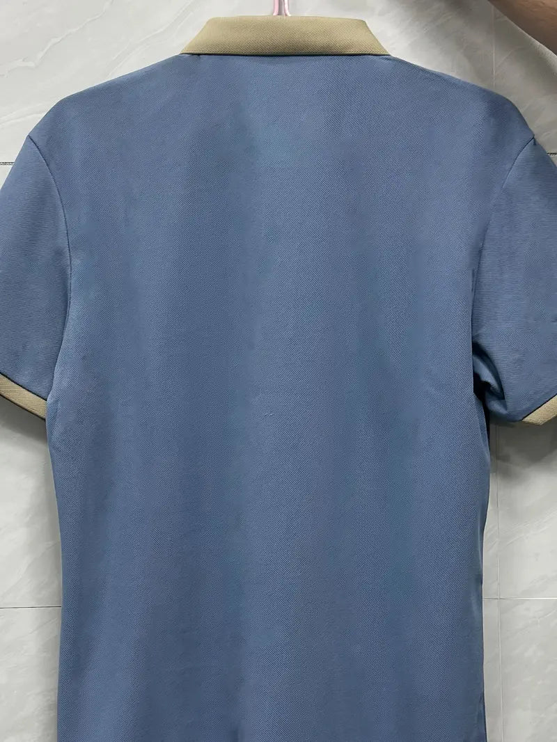 Polo Shirt Herren Elegant Slim Atmungsaktiv – Matteo