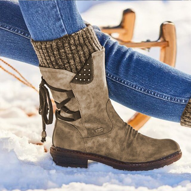 Clara™ - Bequeme warme orthopädische Schneestiefel