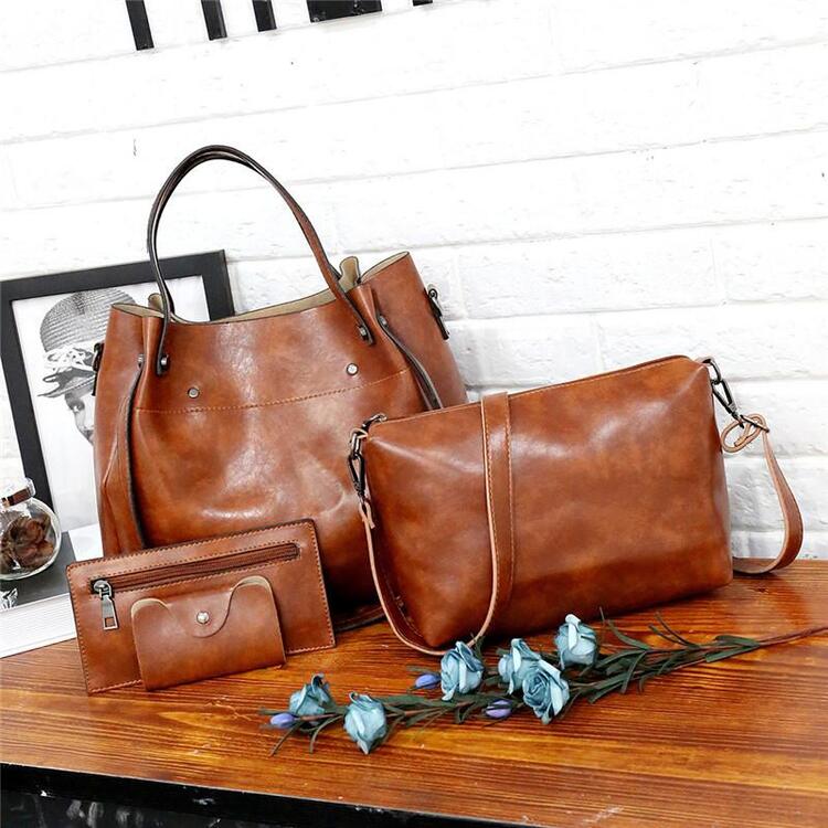 Marlene™ - 4-teiliges Vintage-Taschenset für Damen