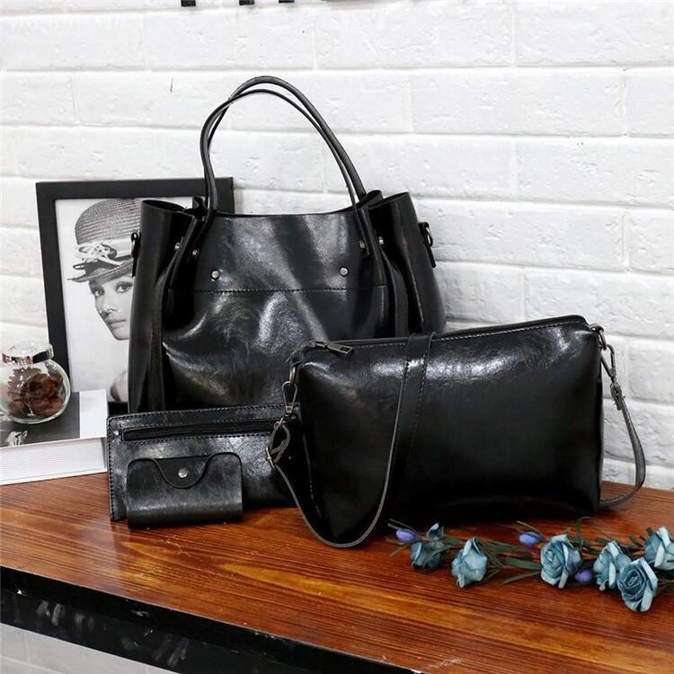 Marlene™ - 4-teiliges Vintage-Taschenset für Damen