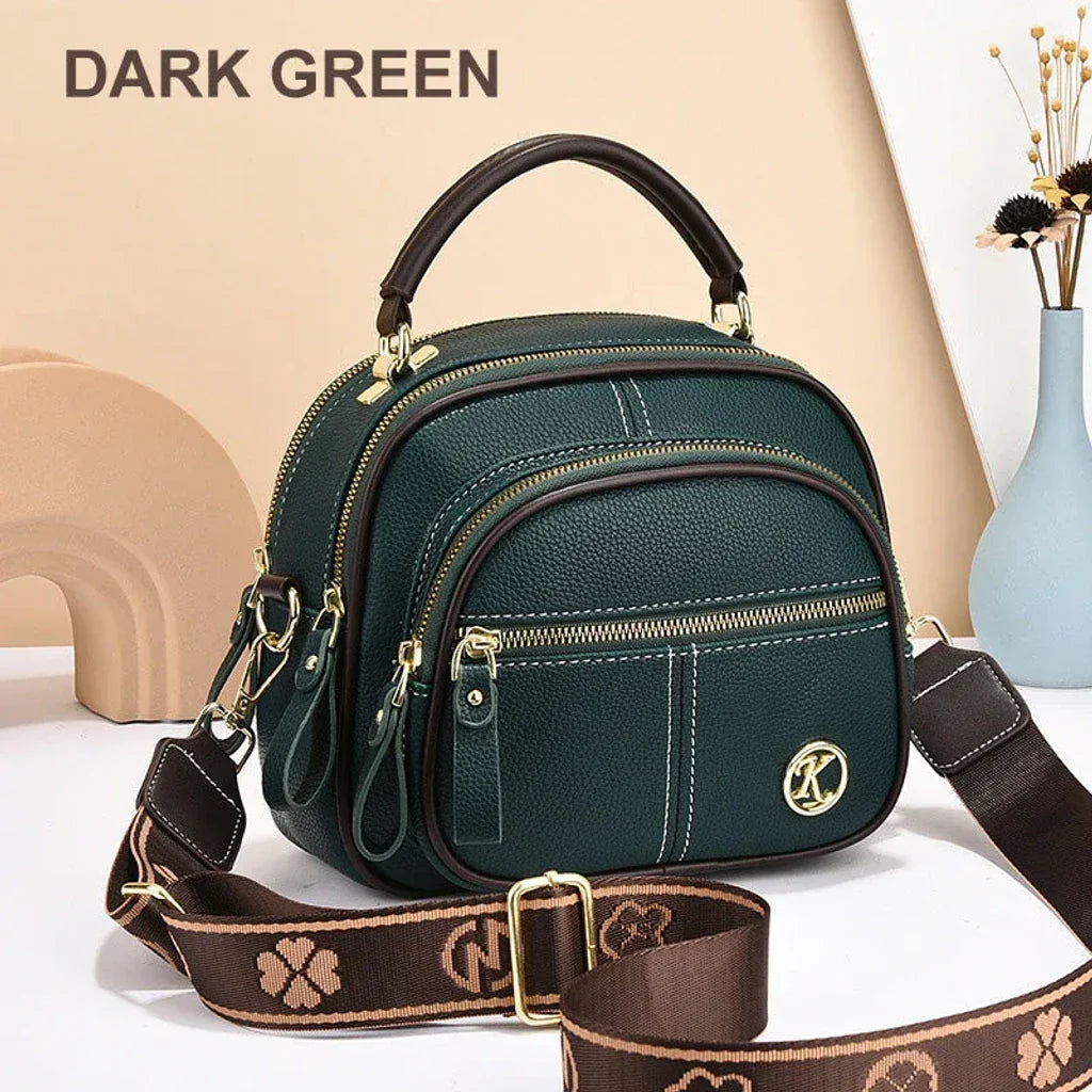 Mila™ - Multifunktionale verstellbare Tasche aus veganem Leder