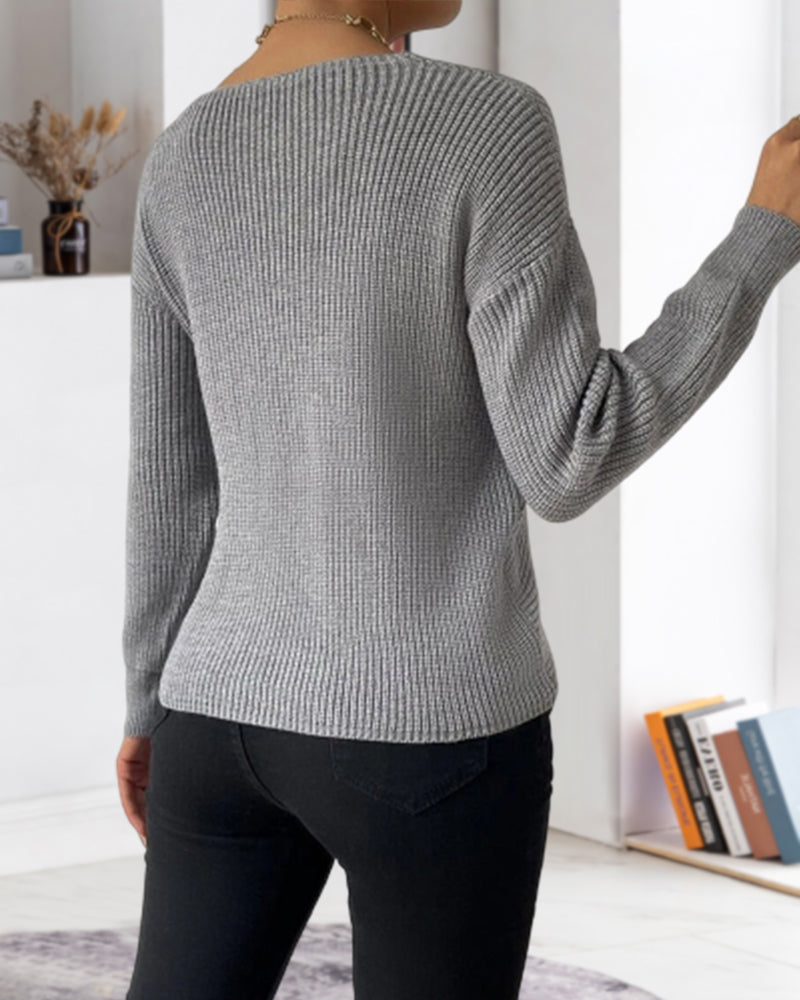 Gretchen | Damen Eleganter Winter Pullover | Warme